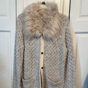 EUC sweater “coat”